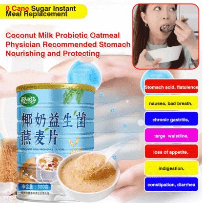 Coconut Milk Probiotic Oatmeal
