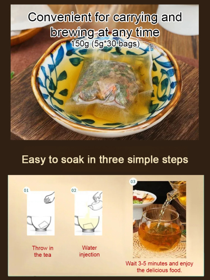 Nodule-Clearing Dandelion Lily Poria Tea