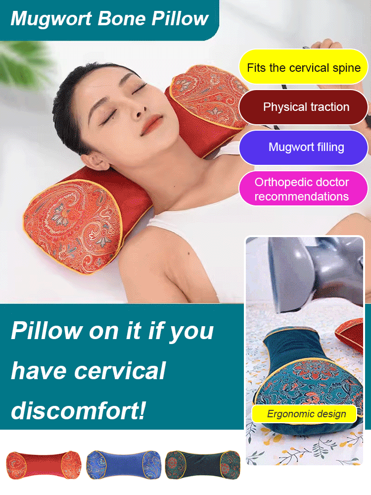 [Neck Revitalizer] Heating Mugwort Neck Pillow