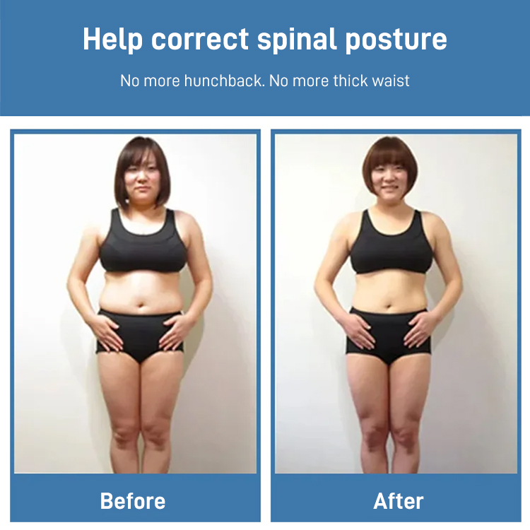 Self-magnet. Lumbar spine relief slimming stretcher