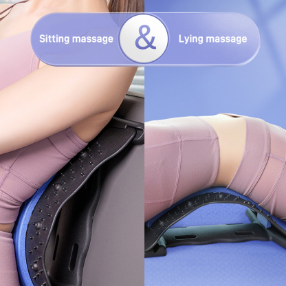 Self-magnet. Lumbar spine relief slimming stretcher