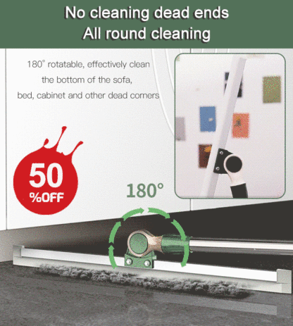 Remove dust and stain 5-in-1 function,magic broom sweeper