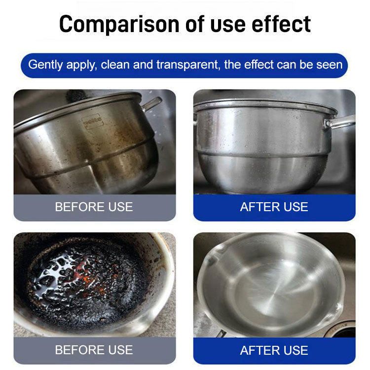 Gel Pot Bottom Black Remover, Make housework simple