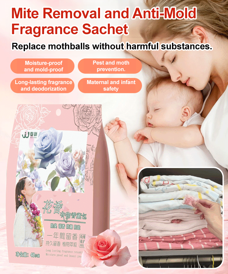 Insect repellent and mildew proof floral camphor balls