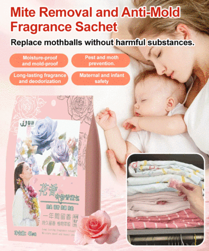 Insect repellent and mildew proof floral camphor balls