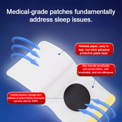 "Fall Asleep Instantly" APDMP Sleep Acupoint Pressure Stimulation Patch
