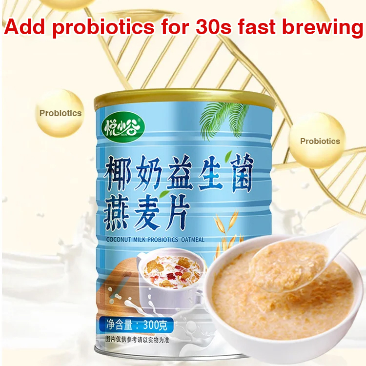 Coconut Milk Probiotic Oatmeal