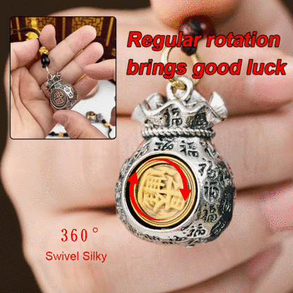 【Twelve Zodiac God of Wealth Bag】Daily Prosperity and Fortune-Filled Money Bag Pendant