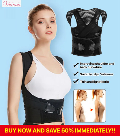  Veimia Back Brace Posture Corrector for Men and Women