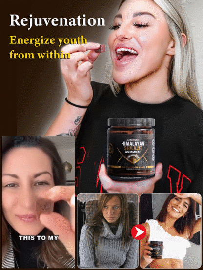 100% authentic Himalayan Shilaji Gummies