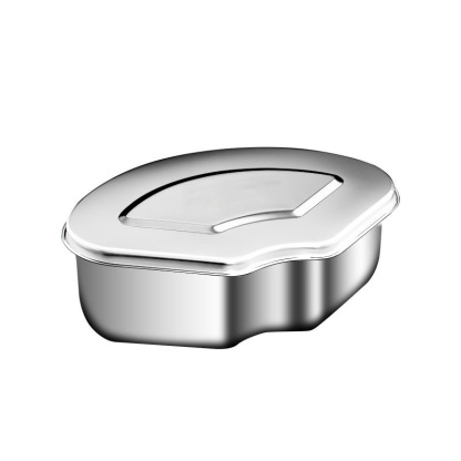 304 Stainless Steel Fan-shaped Steaming Tray with Lid