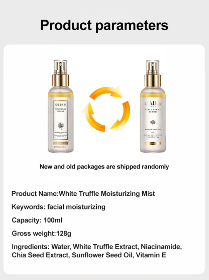 Rich in A-Grade White Truffle Antioxidant Anti-Aging Water-Oil Spray
