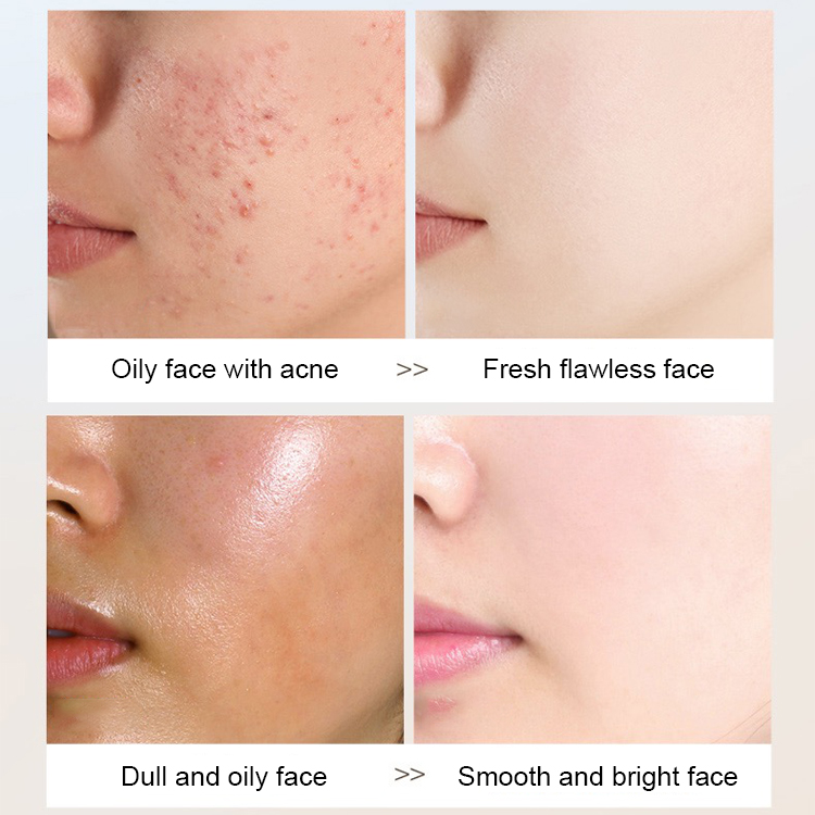 Skin whitening facial cleanser