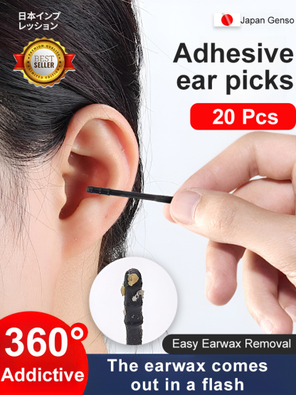 Disposable Adhesive Ear Cleaning Swab, Effortlessly Removes Dirt and Debris