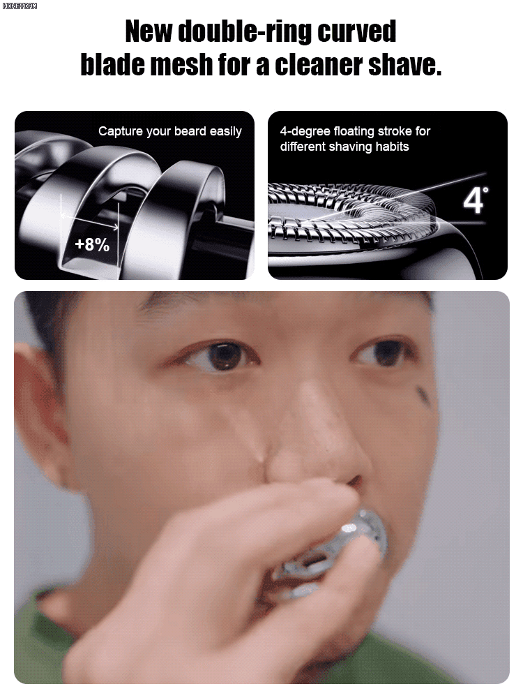 USB Magnetic Electric Shaver