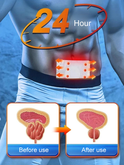 Frequent urination and urgency prostatitis patch