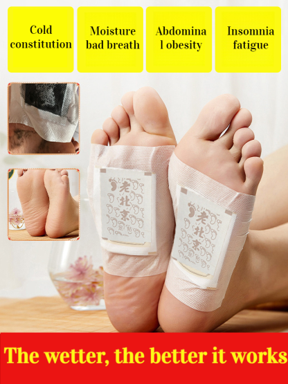 Bazhen Yuanqi Foot Patch Moxibustion Foot Patch Heating Patch Foot Care Poria Li Shizhen Foot Patch