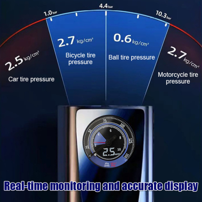 Portable high-power car air pump