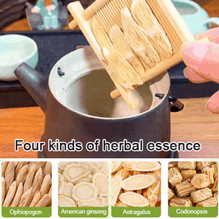 [Lowering blood pressure and blood sugar] Chinese herbal Si Bao tea for vitality replenishment
