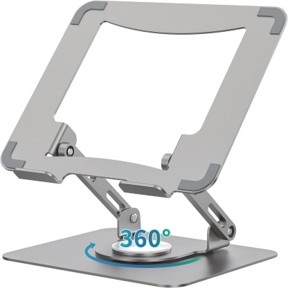 360 degree rotating carbon steel metal computer stand