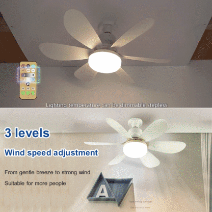 Round fan light