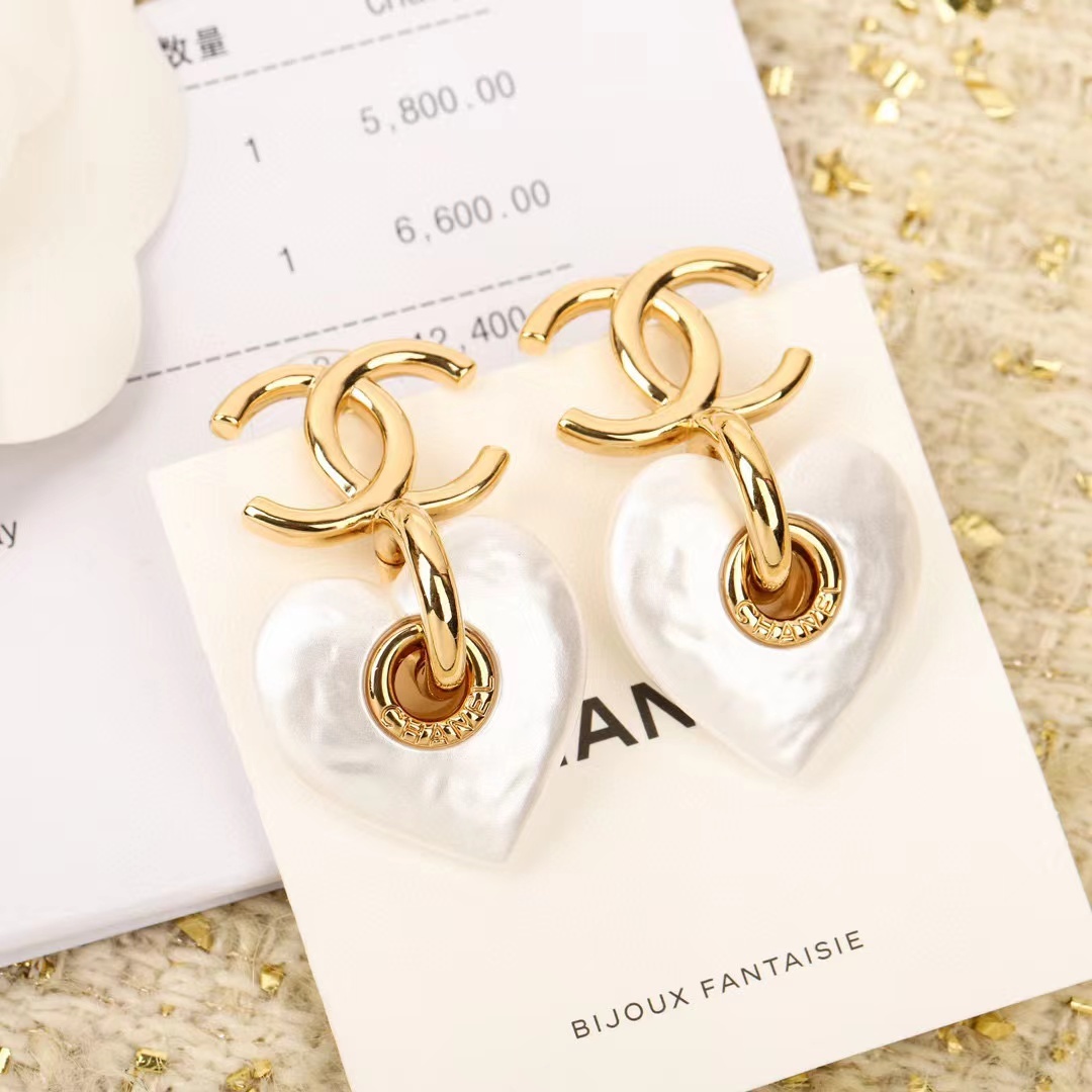 CHANE1 ハートピアス【50％割引+送料無料】