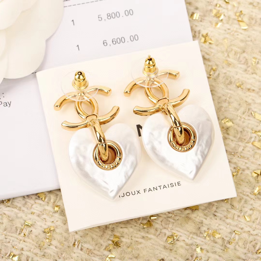 CHANE1 ハートピアス【50％割引+送料無料】