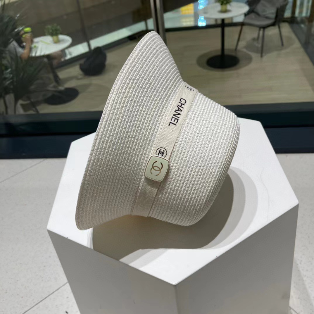 CHANE1 ダブルCロゴ バケットハット【50％割引+送料無料】