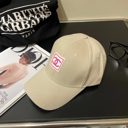 CHANE1 ダブルCロゴ ベースボールキャップ【50％割引+送料無料】