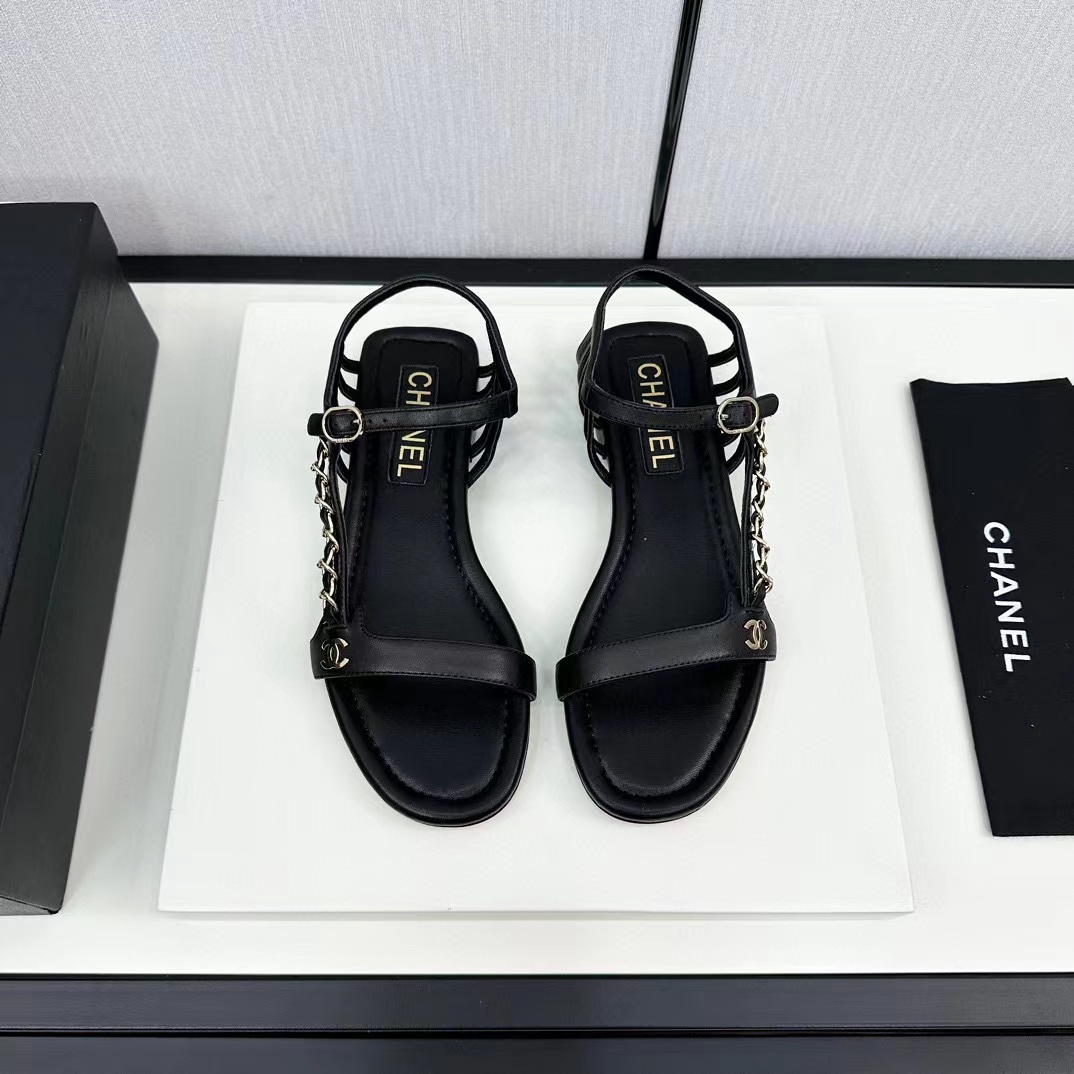 CHANE1 高品質チェーンサンダル【50％割引+送料無料】