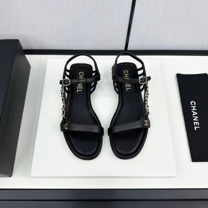 CHANE1 高品質チェーンサンダル【50％割引+送料無料】