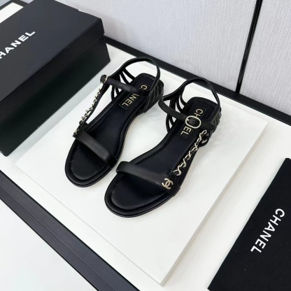 CHANE1 高品質チェーンサンダル【50％割引+送料無料】