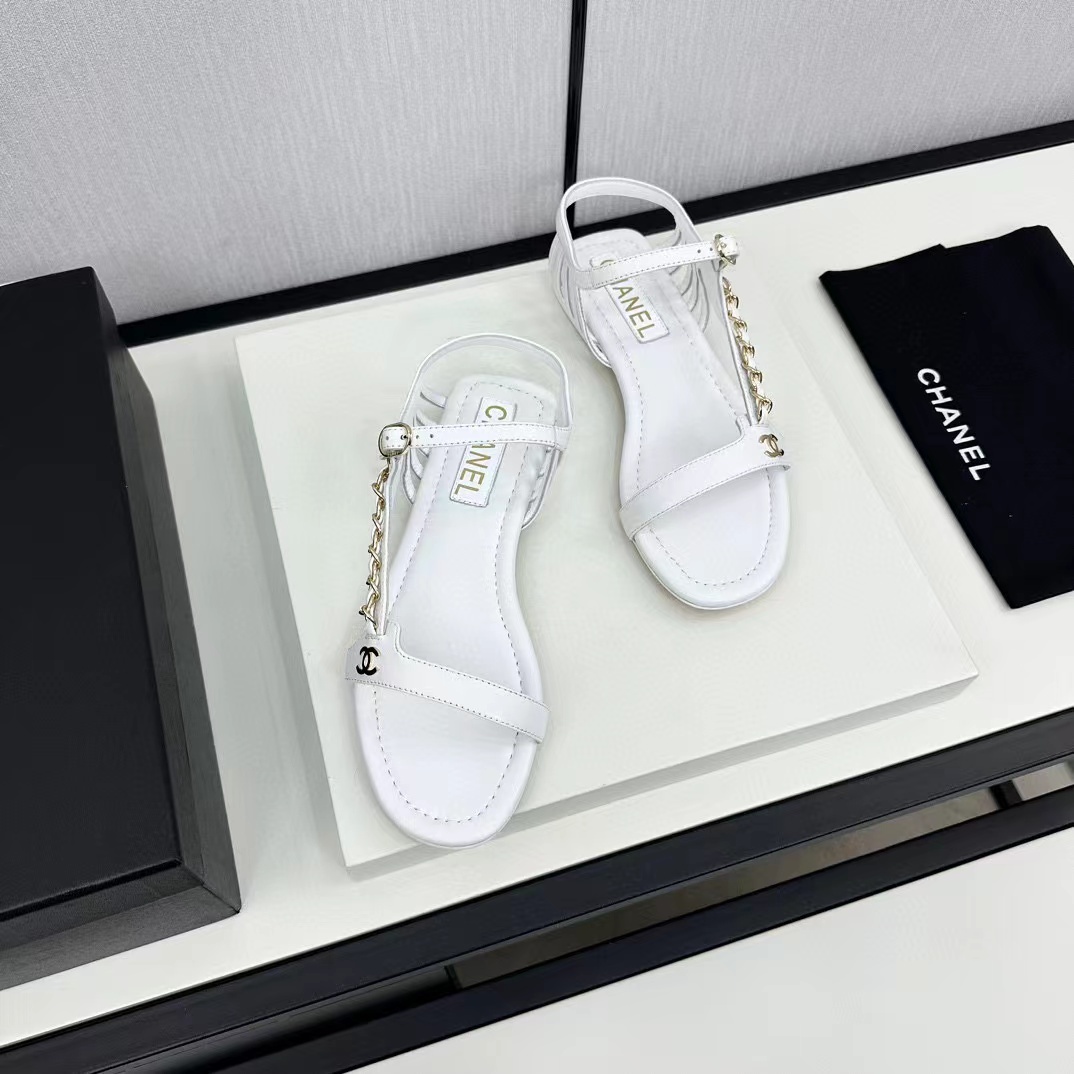 CHANE1 高品質チェーンサンダル【50％割引+送料無料】