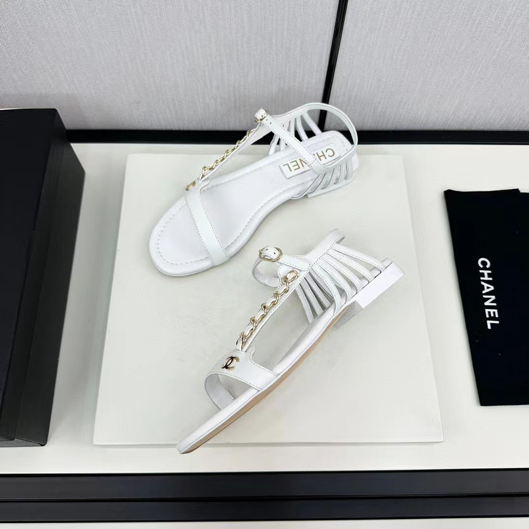 CHANE1 高品質チェーンサンダル【50％割引+送料無料】