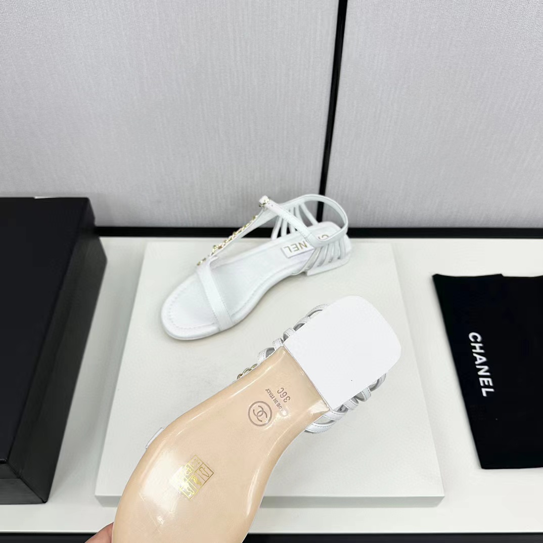 CHANE1 高品質チェーンサンダル【50％割引+送料無料】