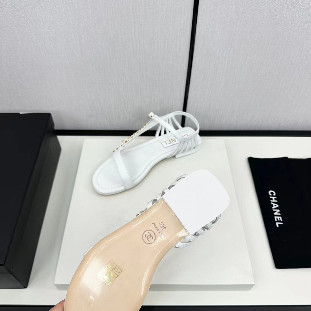 CHANE1 高品質チェーンサンダル【50％割引+送料無料】