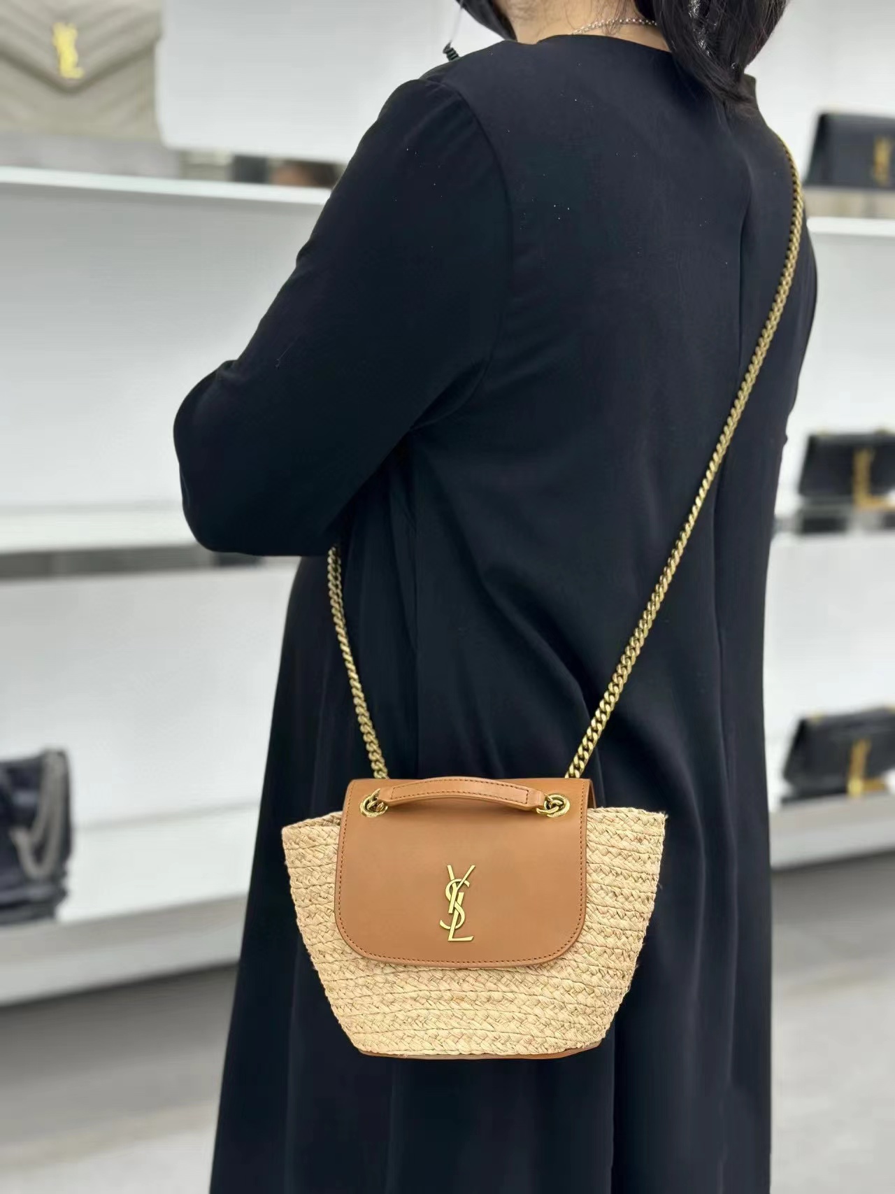 YSL チェーン織りバッグ【50％割引+送料無料】