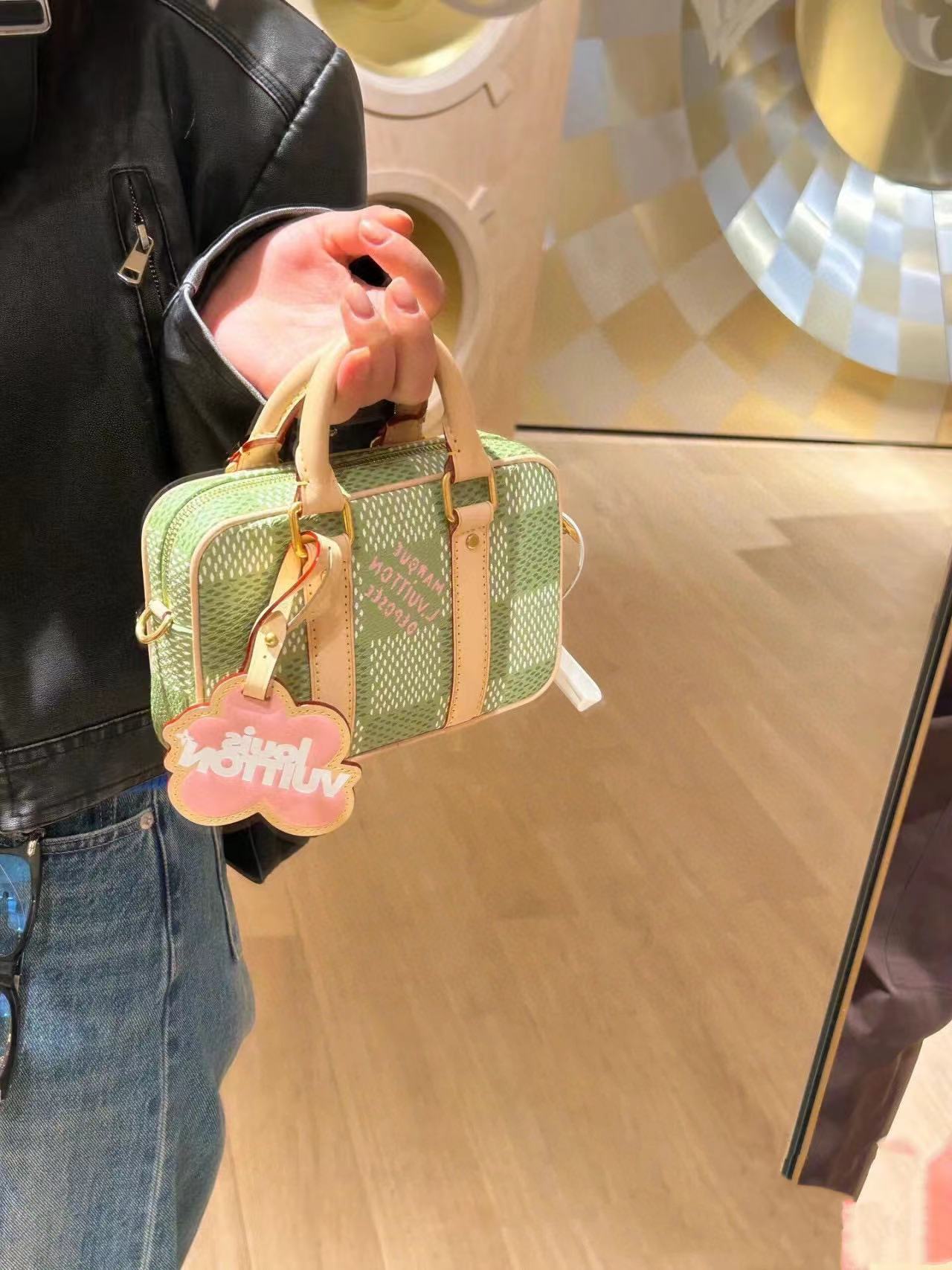 LV グリーン ハンドバッグ【50％割引+送料無料】