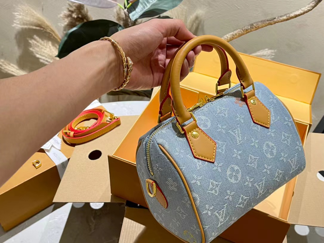 LV デニム ハンドバッグ【50％割引+送料無料】