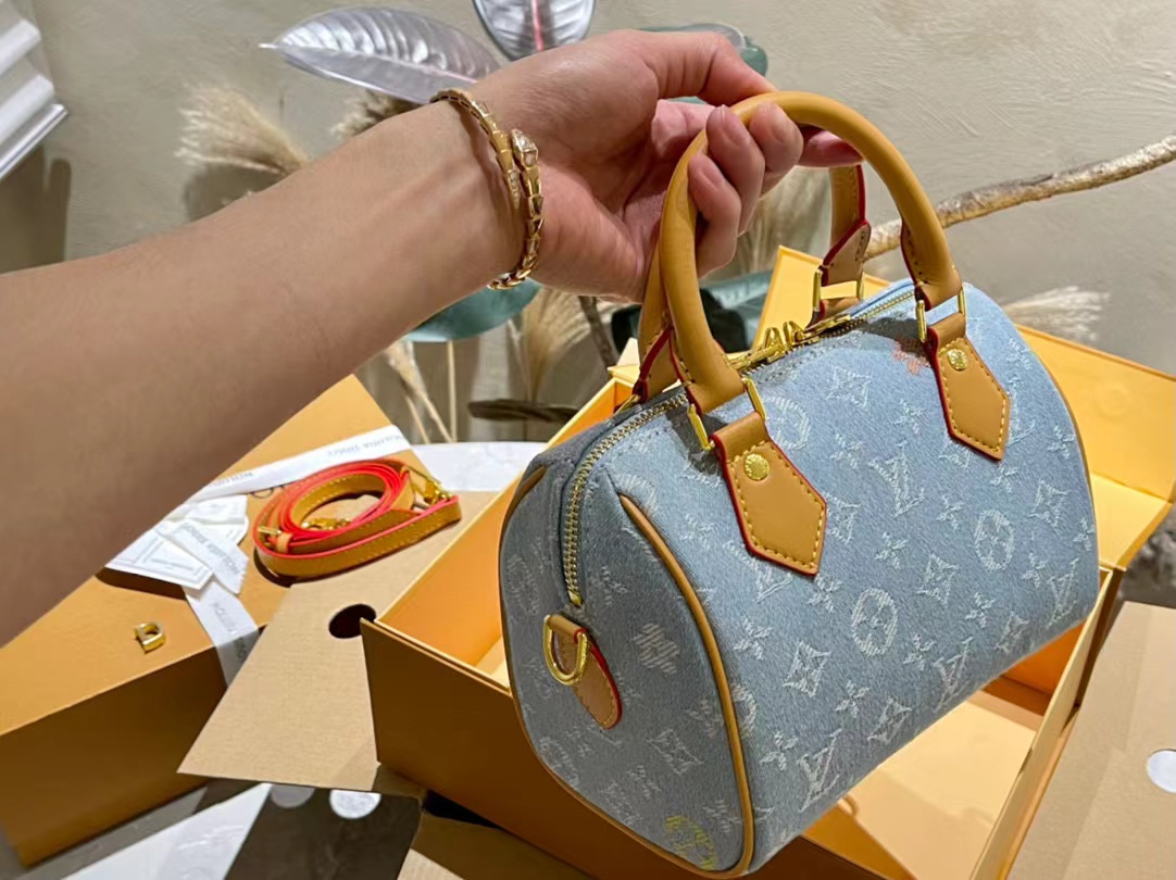 LV デニム ハンドバッグ【50％割引+送料無料】