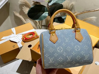 LV デニム ハンドバッグ【50％割引+送料無料】