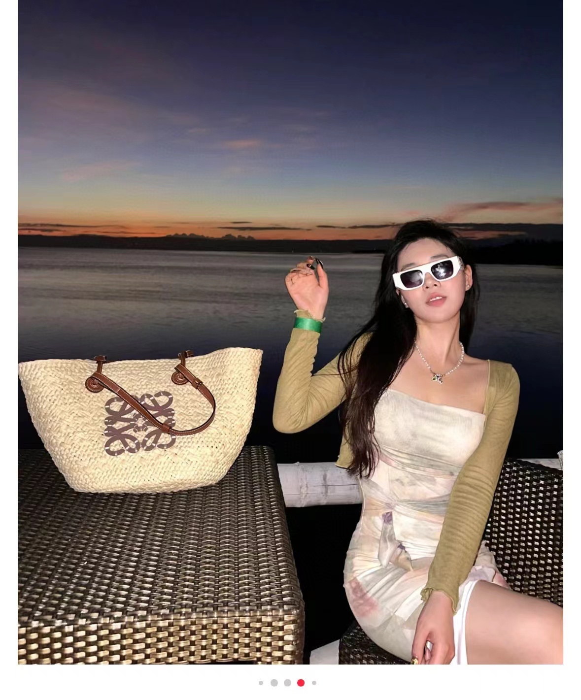 L0WEW 織りショッピングバッグ【50％割引+送料無料】