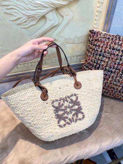 L0WEW 織りショッピングバッグ【50％割引+送料無料】