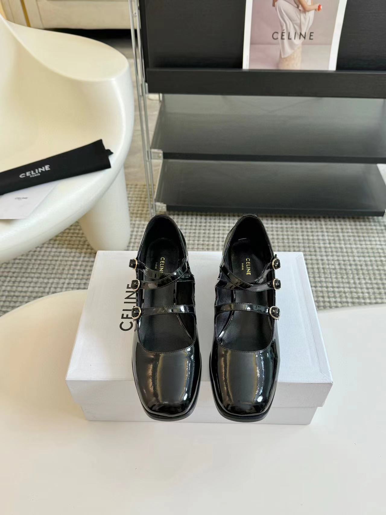 CEL1NE 高品質シンプルブロックヒール【50％割引+送料無料】