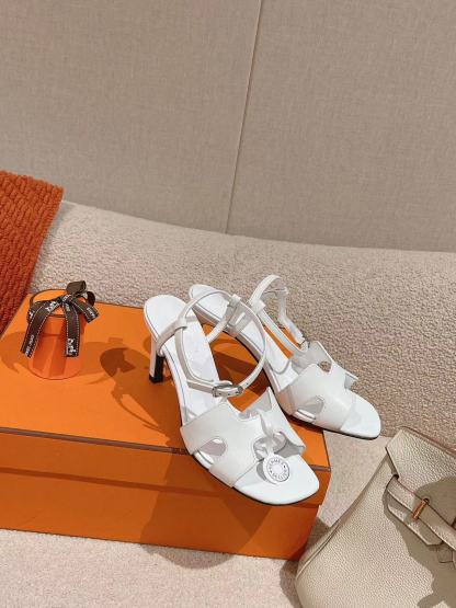 HERME5 高品質シープスキン ハイヒールサンダル【50％割引+送料無料】