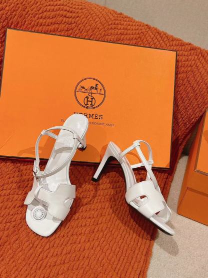 HERME5 高品質シープスキン ハイヒールサンダル【50％割引+送料無料】
