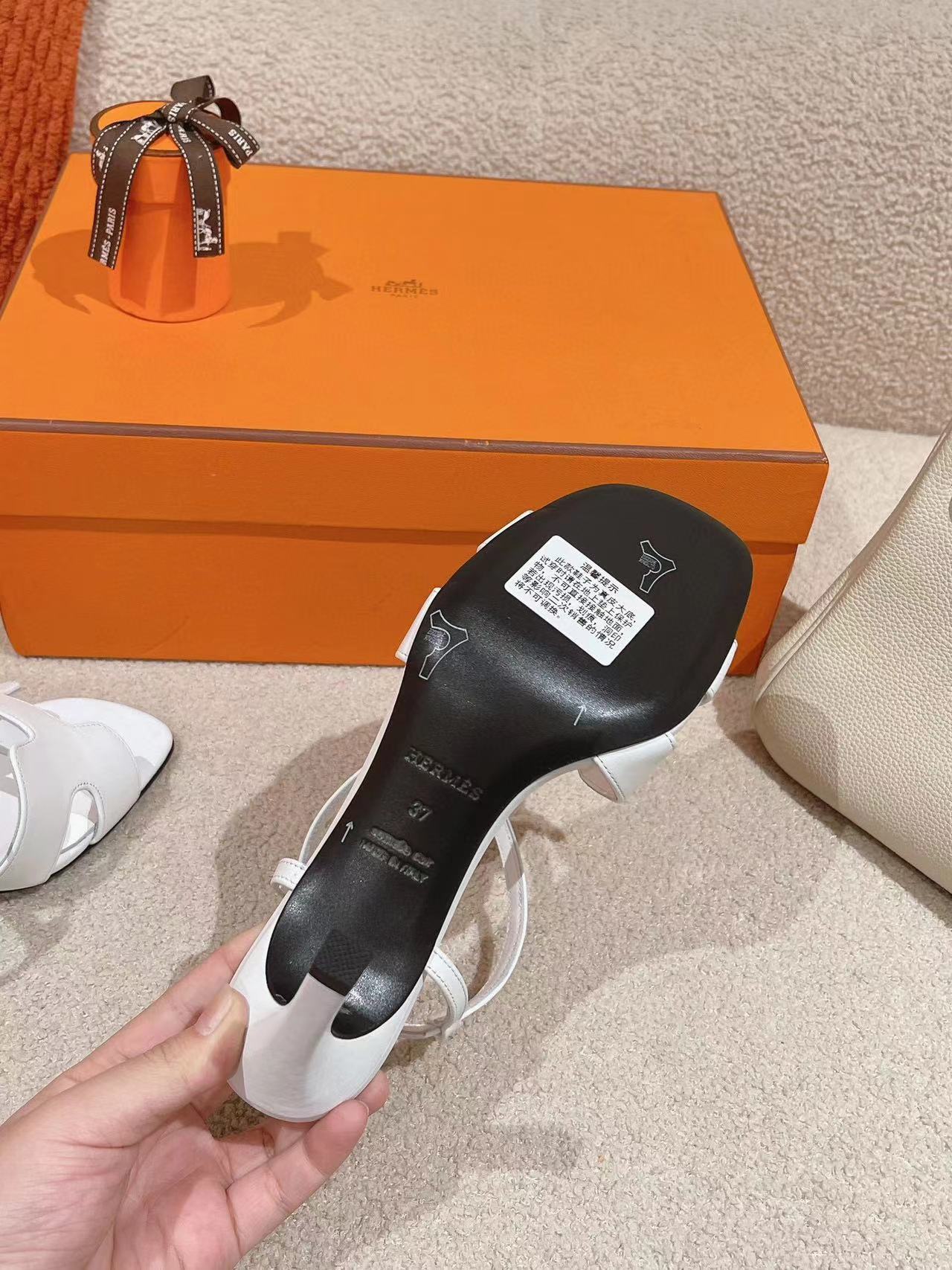 HERME5 高品質シープスキン ハイヒールサンダル【50％割引+送料無料】