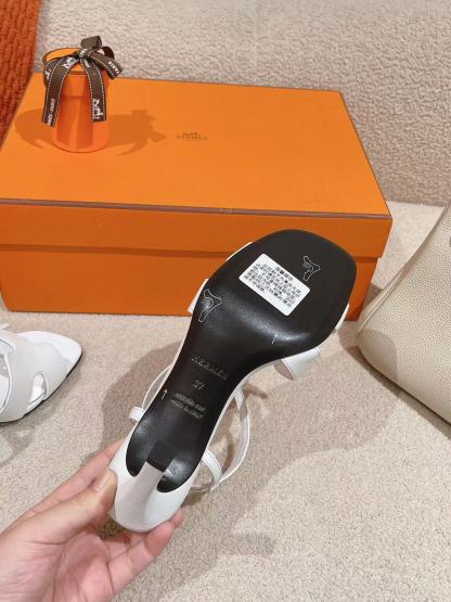 HERME5 高品質シープスキン ハイヒールサンダル【50％割引+送料無料】