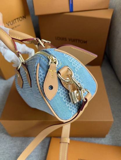 LV speedyデニムハンドバッグ【50％割引+送料無料】