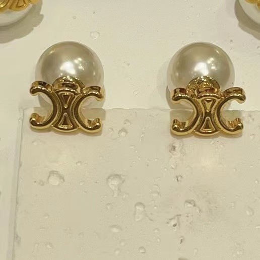 CEL1NE 凱旋門パール イヤリング【50％割引+送料無料】